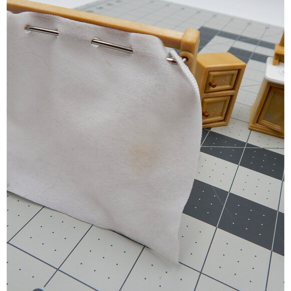 Calico Critters Sylvanian Family House Bathroom Furniture Sink Tub Toilet Epoch - Picture 6 of 6